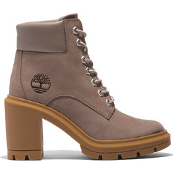 Timberland Allington Heights 6'' Γυναικεία Αρβυλάκια Suede Ταμπά με Χοντρό Ψηλό Τακούνι TB0A5Y6Z929