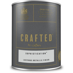 Μεταλλικό Χρώμα Νερού Ασημί Ματ/Sophistication CRAFTED Crown 125ml