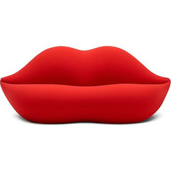 LIPS-100-003 Καναπές σε Σχήμα Χειλιών σε Κόκκινο