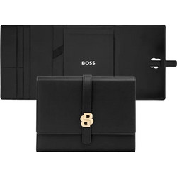 Φάκελος Hugo Boss Double B Folder A5 Black & Gold HDM520A HDM520A