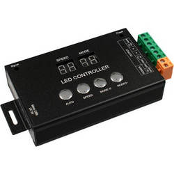 GloboStar 05035 LED RGB GENIUS DMX512 TTL Output Controller 12-24v για RGB Wall Washer και Digital Neon Strip