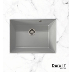 Duralit KZ060U Υποκαθήμενος Νεροχύτης Γρανίτη 430 Platinum 60x50cm