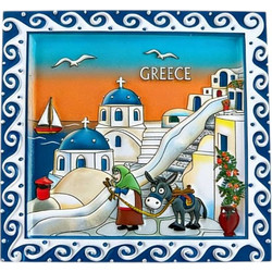Tουριστικό μαγνητάκι Souvenir - Σετ 12pcs - Greece - 678502