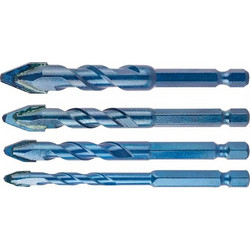 NEO TOOLS Τρυπάνια TCT πολλαπλών υλικών σετ 4τεμ (08-946)