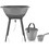 Baby Jem Μπανάκι Μωρού με Βάση Elegant Grey + Αξεσουάρ Μπάνιου 5τμχ