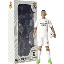 Kylian Mbappe Action Figure- Real Madrid Soccer 20cm Banbo Toys: (83620)