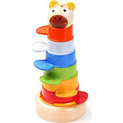 Topbright Animal Stacking Tower 12+ Μηνών