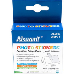 Αυτοκόλλητα Φωτογραφιών Διπλής Όψης 12x17mm 250 Τεμάχια AL9607