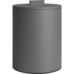 Κουτί Αποθήκευσης Pam 2534-163 Matt Concrete Grey Φ25x30cm