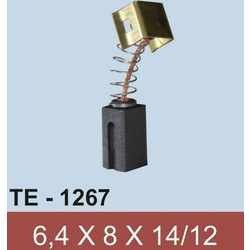 Κάρβουνα 6,4X 8,0X14 Ελατηριο