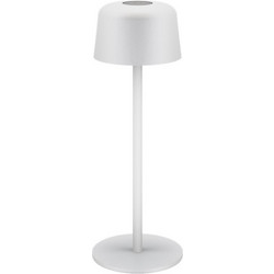 GOOBAY επιτραπέζιο φωτιστικό 77676, 3000K, dimmable, επαναφορτιζόμενο, λευκό
