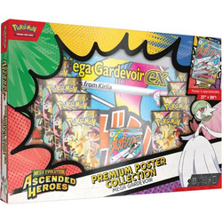 Pokemon TCG Mega Evolution: Ascended Heroes - Mega Gardevoir Premium Poster Collection