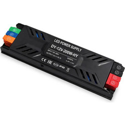 VenCore VenCore 6614-50011 - Aluminium High Tech Power Supply 200W 12V 16.7A - Τροφοδοτικό Αλουμινίου Υψηλής Τεχνολογίας 230 Volt σε 12 Volt 200 Watt 16.7 Ampere - Μ18.5xΠ5.2xΥ2.5cm