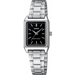 Casio Γυναικείο Ρολόι με Ασημί Μεταλλικό Μπρασελέ LTP-V007D-1EU