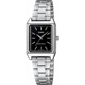 Casio Γυναικείο Ρολόι με Ασημί Μεταλλικό Μπρασελέ LTP-V007D-1EU