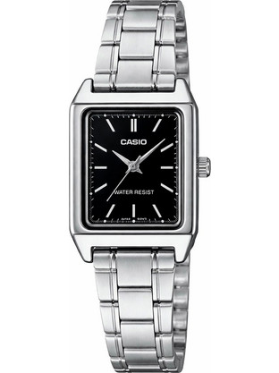 Casio Γυναικείο Ρολόι με Ασημί Μεταλλικό Μπρασελέ LTP-V007D-1EU