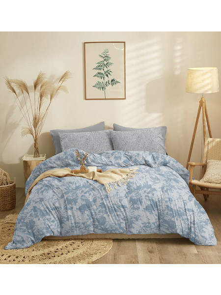 Παπλωματοθήκη Υπέρδιπλη Marta Nala Denim Polycotton Cokitex (225x245) 1Τεμ