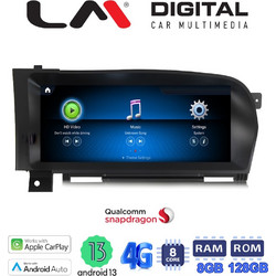 LM Digital JFK930 8128 Ηχοσύστημα Αυτοκινήτου για Mercedes S Class W221 2006-2010 με GPS
