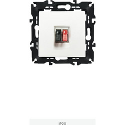 PRIME ΠΡΙΖΑ ΗΧΕΙΩΝ MONH ΜΕ ΚΛΙΠ 36-230VAC IP20 ΛΕΥΚΗ
