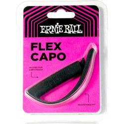 Ernie Ball 9645 Flex Capo Black Acoustic & Electric