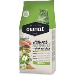 Ownat Classic Hairball Cat Chicken 4kg
