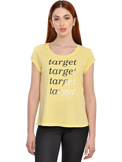 Target Γυναικεία κοντομάνικη μπλούζα S21-64934-06