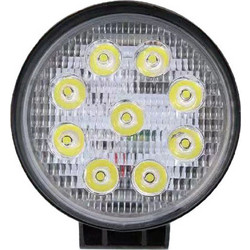 Arrango Στρογγυλός Προβολέας Αυτοκινήτου LED για 27W με Λευκό Φωτισμό 1τμχ AP76000