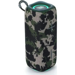 T&G TG-654 Ηχείο Bluetooth με Ραδιόφωνο Χακί