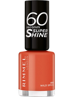 Rimmel 60 Seconds 410 Gloss Βερνίκι Νυχιών Μακράς Διαρκείας Quick Dry 8ml