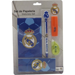 Real Madrid stationery set 5pcs 24 Τεμ