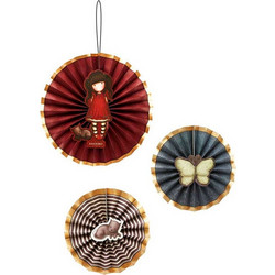 Santoro gorjuss Διακοσμητικά χάρτινα πάρτυ 3τεμ - Ruby 52396