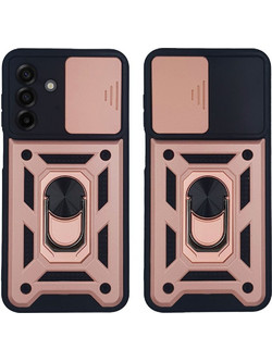 Sonique Ring Armor CamPro Θήκη Ροζ Χρυσό (Samsung Galaxy A17 4G / 5G / A18 4G / 5G)