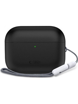 Tech-Protect Θήκη Σιλικόνης για Apple AirPods Pro 3 - Μαύρο