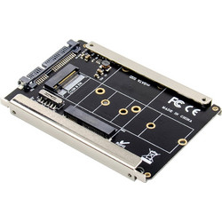 POWERTECH κάρτα μετατροπής 2.5" SATA σε M.2 B & mSATA SSD ST525, 6Gbps