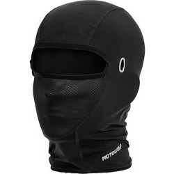 Μπαλακλάβα μοτοσυκλέτας full face Motowolf πολυεστέρας μαύρη