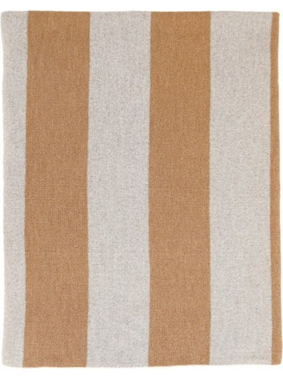 Ooh Noo - Amber Baby Blanket - Brown & Sand - 75x95 cm