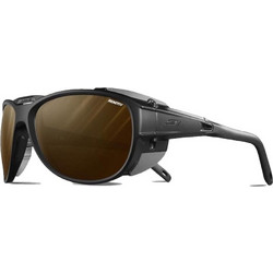 Julbo J4975014 Ανδρικά Γυαλιά Ηλίου Aviator Κοκάλινα Μαύρα με Καφέ Φακό