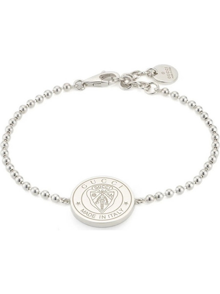 Gucci Crest Βραχιόλι Silver από Ασήμι 925 YBA874248001017 18cm
