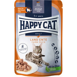 Happy Cat Adult with Duck in Gravy 85gr