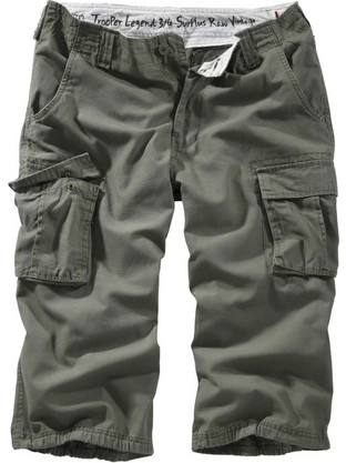 Surplus Legend Ανδρική Βερμούδα Cargo Χακί 07-5601-01