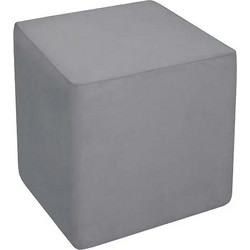 Σκαμπό Zaro 40/40/40 εκ, Γκρι 1219922700,Genomax