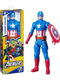 Hasbro Marvel Avengers Titan Hero Series Captain America Φιγούρα Δράσης για 4+ Ετών 30cm