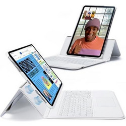 ESR Ascend Keyboard White Θήκη Πληκτρολόγιο Tablet iPad Pro 12.9 (2022/2021/2020/2018)