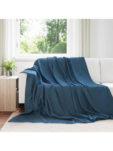 Ριχτάρι Σκούρο μπλε 240 x 220 cm 0,74 kg Μαλλί