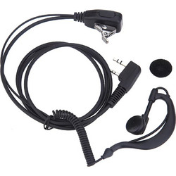 Handsfree Spiral Μικροακουστικό Πέτου για Πομποδέκτες Baofeng 2pin - 450