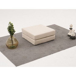 Πουφ Comfort - Cream 825Blc5227 (95x43x95)