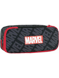 Gim Marvel Heroes Κασετίνα με 2 Θήκες Γκρι 337-29144