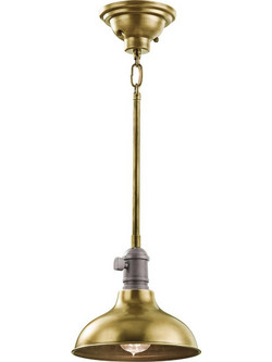 Kichler Cobson Κρεμαστό Φωτιστικό Οροφής Natural Brass KL/COBSON MP BR