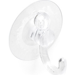 Κρεμάστρα Bathroom Solutions με Βεντούζα 8τμχ Διαφανές 159510130