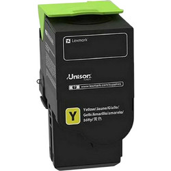 Lexmark 78C20Y0 Yellow Toner
